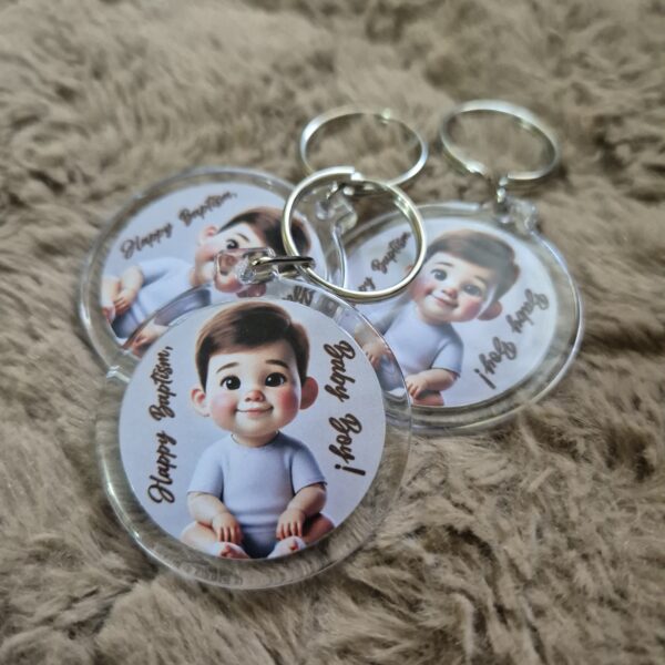 Round Keychain - Personalized