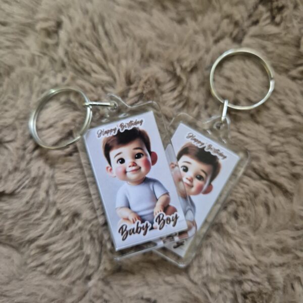 Rectangular Keychain - Personalized - Image 5