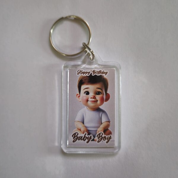 Rectangular Keychain - Personalized - Image 2